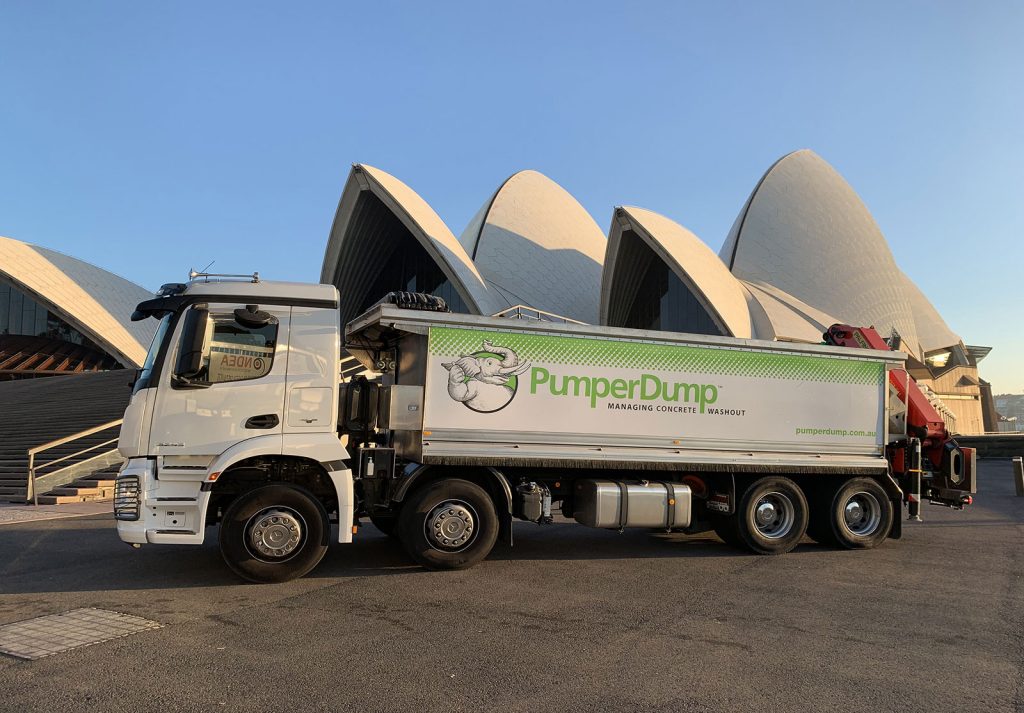 Pumperdump - concrete waste solved