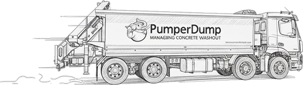 The Pumperdump Concrete Truck. End-to-end solution